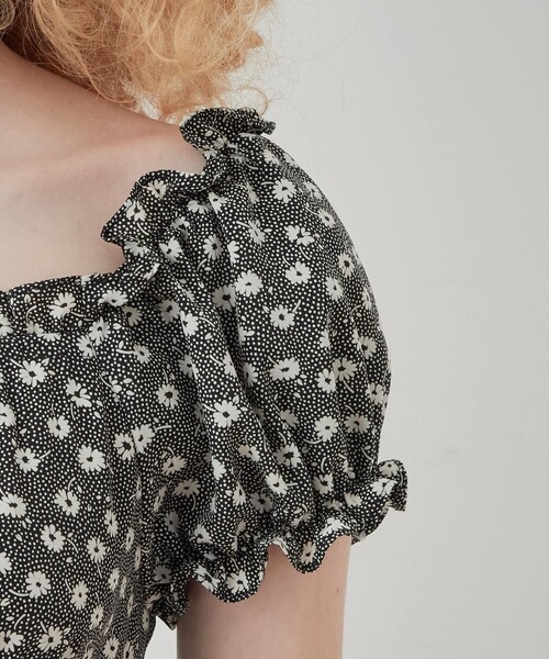 ME COUTURE（ミークチュール）の「フルールドット2wayドレス 