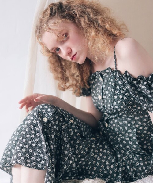 ME COUTURE（ミークチュール）の「フルールドット2wayドレス 