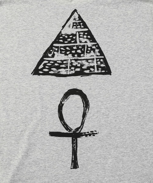 SASQUATCHfabrix.（サスクワァッチファブリックス）の「“EGYPT” NOSLEEVE（タンクトップ・メンズ・ベージュ/アッシュグレー・L/M）」の9枚目の写真