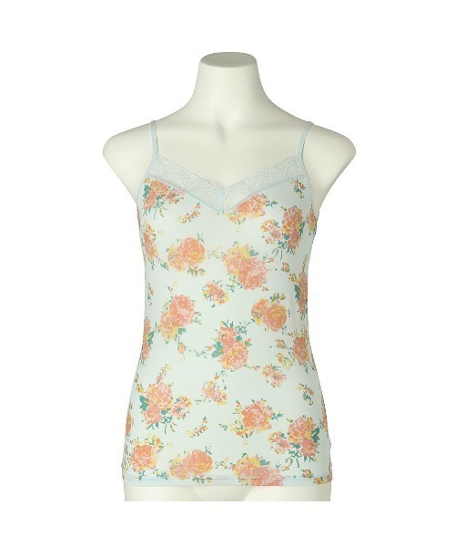 【セール】キッドブルー -ベンベルグピオニアガーデン -キャミソール -KIUB345 -kidblue（キャミソール）｜KID BLUE（キッドブルー）