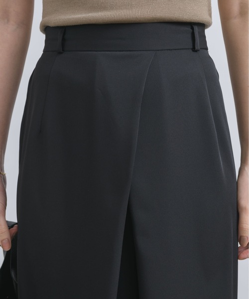 NEU_IN ワイドスラックスパンツ　sullen ニューイン unisex) ウエストフォールドワイドバルーンスラックス