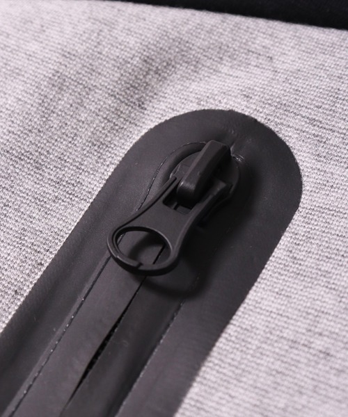 STARTER BLACK LABEL（スターターブラックレーベル）の「(RM)【STARTER BLACK LABEL × LUXE/R】ポンチ 半袖 ジップパーカー（パーカー・メンズ・ブラック×グレー/ホワイト×グレー/ブラック×ブラック・LARGE/X-LARGE/MEDIUM）」の17枚目の写真