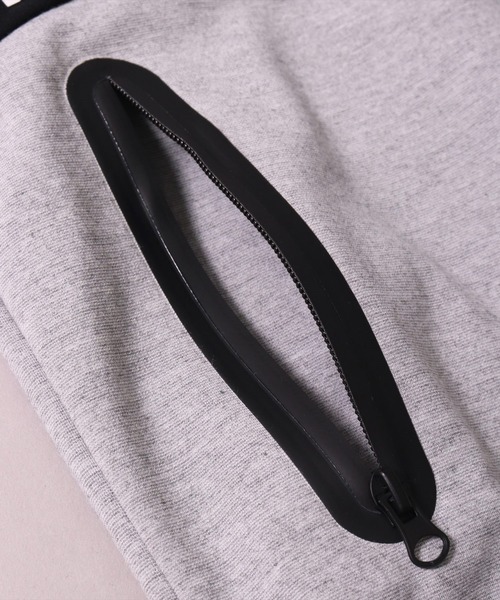 STARTER BLACK LABEL（スターターブラックレーベル）の「(RM)【STARTER BLACK LABEL × LUXE/R】ポンチ 半袖 ジップパーカー（パーカー・メンズ・ブラック×グレー/ホワイト×グレー/ブラック×ブラック・LARGE/X-LARGE/MEDIUM）」の16枚目の写真