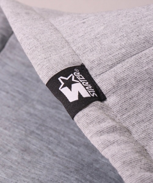 STARTER BLACK LABEL（スターターブラックレーベル）の「(RM)【STARTER BLACK LABEL × LUXE/R】ポンチ 半袖 ジップパーカー（パーカー・メンズ・ブラック×グレー/ホワイト×グレー/ブラック×ブラック・LARGE/X-LARGE/MEDIUM）」の10枚目の写真