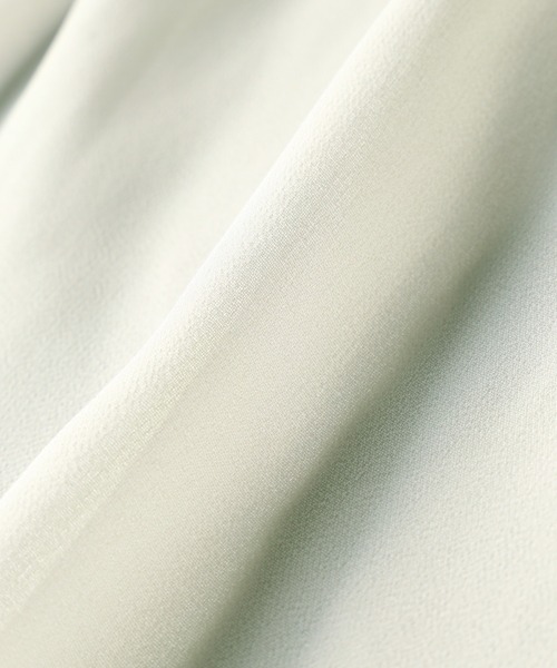 OKIRAKU（オキラク）の「(OKIRAKU×ROSE BUD)レースラッフルスリーブTシャツ（Tシャツ/カットソー・レディース・ホワイト/グレー・FREE）」の18枚目の写真