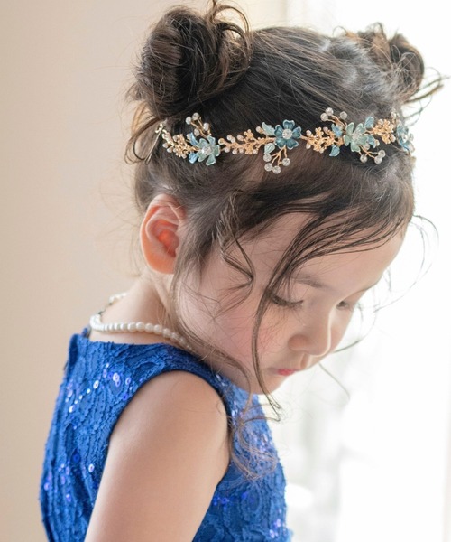 Catherine Cottage（キャサリンコテージ）の「プリンセスヘッドドレス（カチューシャ・キッズ・ブルー/シルバー/ピンク/パープル・FREE）」の11枚目の写真