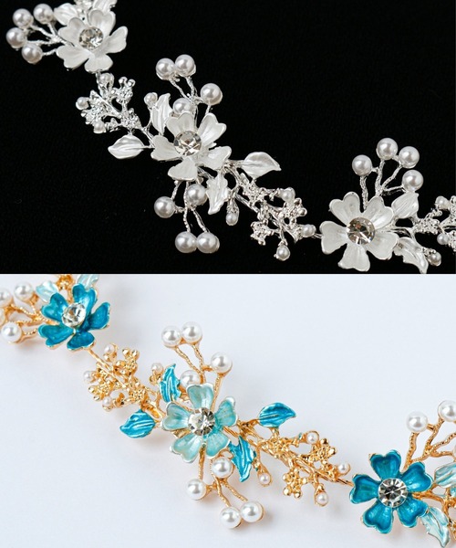 Catherine Cottage(キャサリンコテージ)の「プリンセスヘッドドレス(カチューシャ・キッズ・ブルー/シルバー/ピンク/パープル・FREE)」の19枚目の写真