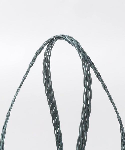 Steven Alan(スティーブンアラン)の「<Palorosa>BASKET BAG MEDIUM/バッグ(かごバッグ・レディース・ベージュ/ターコイズブルー・FREE)」の13枚目の写真