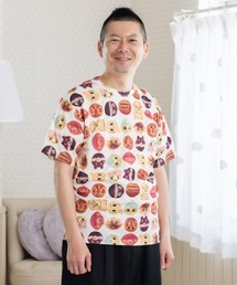 パン柄ドライTシャツ大人
