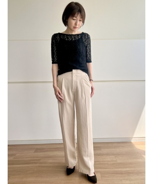 GAP（ギャップ）の「フローラルレース トップス（Tシャツ