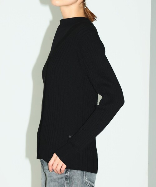 B:MING by BEAMS（ビーミングバイビームス）の「B:MING by BEAMS /  ウォッシャブル リブ カーディガン（カーディガン/ボレロ・レディース・ブルー系その他/ベージュ/ブラック・FREE）」の19枚目の写真
