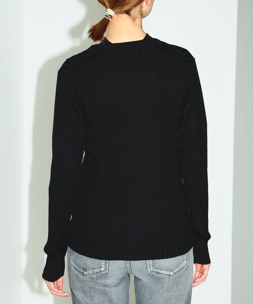 B:MING by BEAMS（ビーミングバイビームス）の「B:MING by BEAMS /  ウォッシャブル リブ カーディガン（カーディガン/ボレロ・レディース・ブルー系その他/ベージュ/ブラック・FREE）」の20枚目の写真