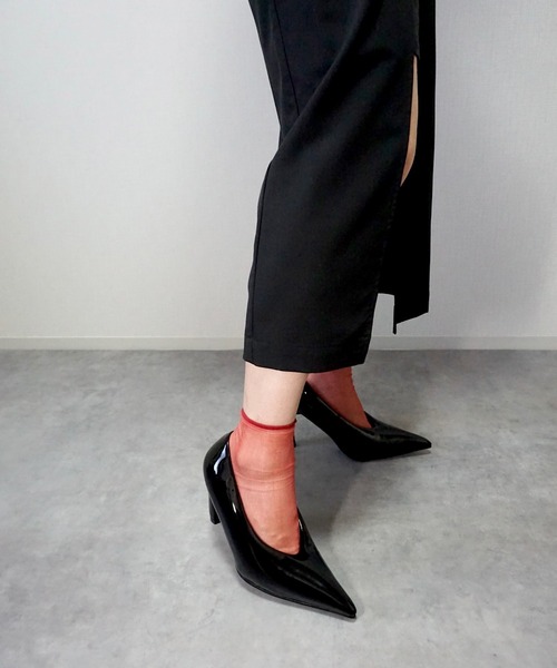 Jeffrey Campbell（ジェフリーキャンベル）の「デザインパンプス（パンプス・レディース・ブラック/ブルー・37/38）」の2枚目の写真