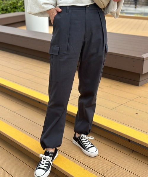 deux amour（ドゥーザムール）の「カーゴパンツ（カーゴパンツ・レディース・ベージュ/スミクロ/ホワイト・FREE）」の17枚目の写真