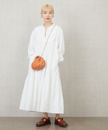 FREAK'S STORE | 限定展開　インド フロント キルティング 切替 ティアードワンピース(ワンピース)