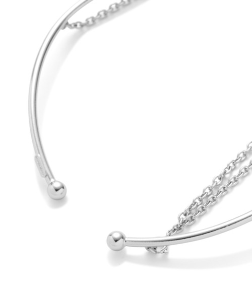 ROSE BUD(ローズバッド)の「(Sea'ds mara)メニーウェイチェーンチョーカー(チョーカー・レディース・シルバー・FREE)」の6枚目の写真