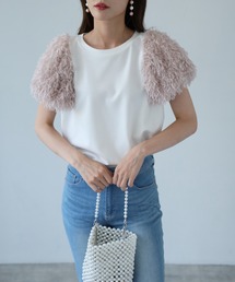 【ZOZO限定】フリンジ切り替えカットプルオーバー