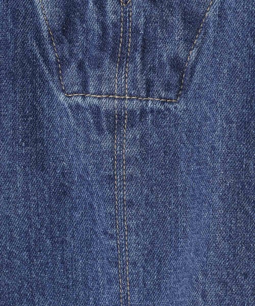 LEPSIM（レプシィム）の「デニムVネックジレ　964567（ベスト・レディース・アイボリー/ブルー/ブラック・FREE）」の11枚目の写真