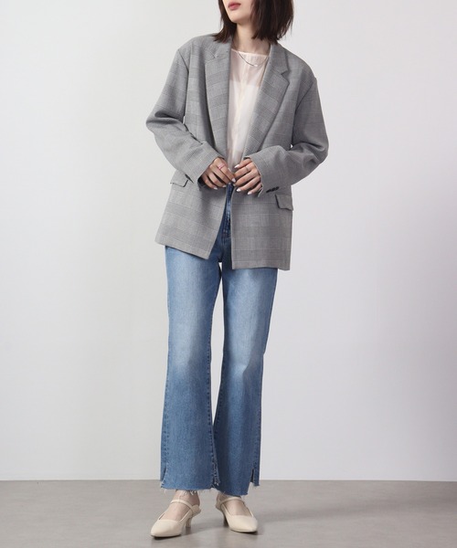 FUNALIVE（ファンアライブ）の「【garage room】テーラードジャケット（テーラードジャケット・メンズ・グレー系その他・LL）」の4枚目の写真