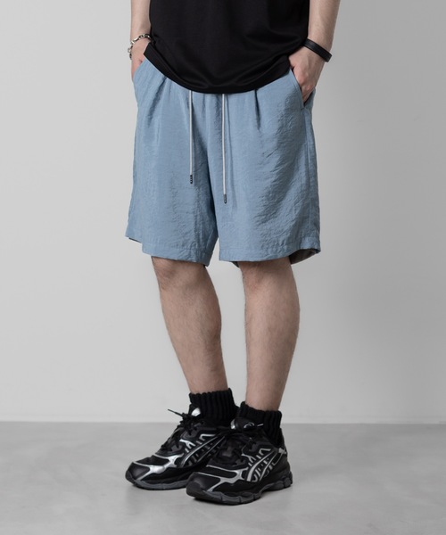 ATTACHMENT(アタッチメント)の「RY/NYローンショーツ / RY/NY LAWN SHORTS(その他パンツ・メンズ・ライトブルー/ホワイト×グレー/ブラック/ホワイト・2/1/3)」の21枚目の写真