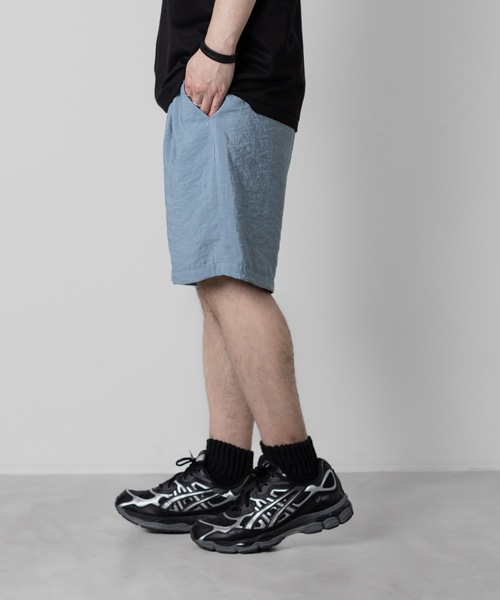 ATTACHMENT(アタッチメント)の「RY/NYローンショーツ / RY/NY LAWN SHORTS(その他パンツ・メンズ・ライトブルー/ホワイト×グレー/ブラック/ホワイト・2/1/3)」の22枚目の写真