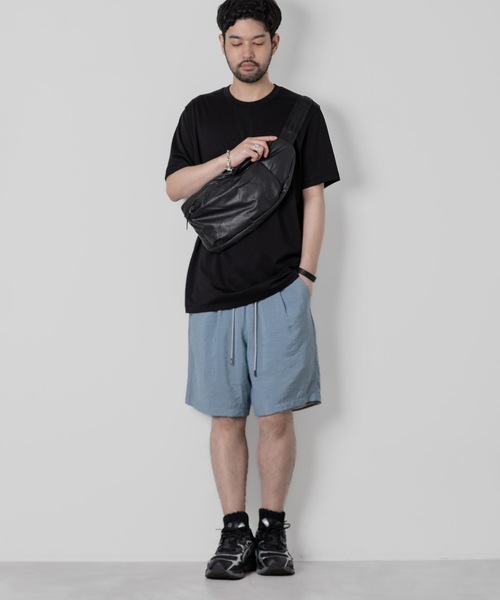 ATTACHMENT(アタッチメント)の「RY/NYローンショーツ / RY/NY LAWN SHORTS(その他パンツ・メンズ・ライトブルー/ホワイト×グレー/ブラック/ホワイト・2/1/3)」の15枚目の写真