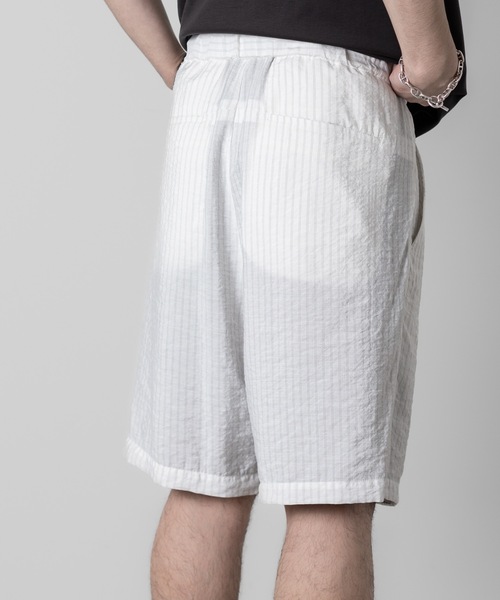 ATTACHMENT(アタッチメント)の「RY/NYローンショーツ / RY/NY LAWN SHORTS(その他パンツ・メンズ・ライトブルー/ホワイト×グレー/ブラック/ホワイト・2/1/3)」の14枚目の写真
