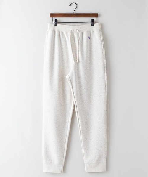 Champion(チャンピオン)の「【CHAMPION/チャンピオン】裏起毛 スウェットパンツ C3-Y224 USAコットン リサイクルポリエステル サスティナブル テーパードシルエット(スウェットパンツ・メンズ・杢グレー/ブラック/ネイビー/オフホワイト・MEDIUM/LARGE/X-LARGE/XX-LARGE)」の5枚目の写真