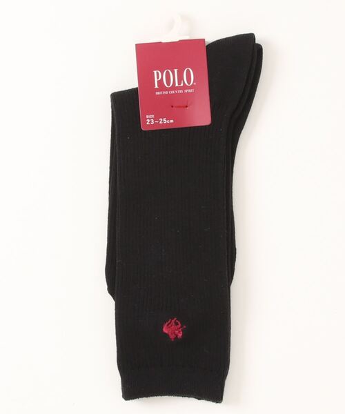 POLO BCS/ポロ ビーシーエス スクールソックス ワンポイント刺繍 26cm