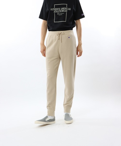 Champion（チャンピオン）の「【Champion/チャンピオン】メンズ ベーシック スウェットパンツ（スウェットパンツ・メンズ・ブラック/ブラウン系/ネイビー/グレー/ベージュ系その他3/ライトブラウン・SMALL/XX-LARGE/X-LARGE/LARGE/MEDIUM）」の5枚目の写真