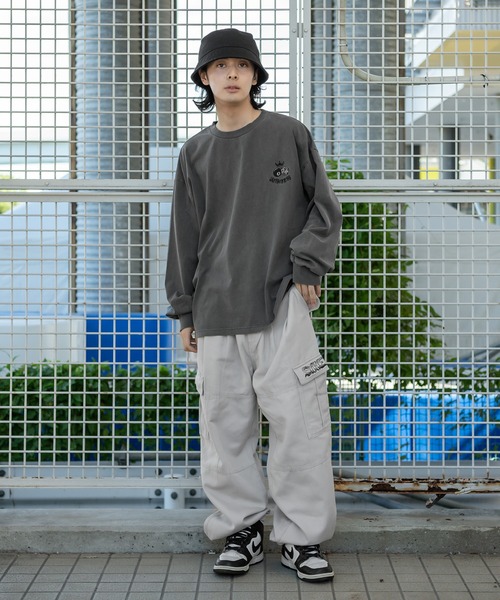 kutir（クティール）の「オーバーサイズアソートロンT（Tシャツ/カットソー・メンズ・ブラック/スモークグレー/ダークグレー/ホワイト/ホワイト系その他/ホワイト系その他2・LARGE/MEDIUM）」の12枚目の写真