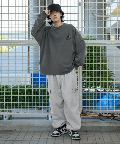 kutir（クティール）の「オーバーサイズアソートロンT（Tシャツ/カットソー・メンズ・ブラック/スモークグレー/ダークグレー/ホワイト/ホワイト系その他/ホワイト系その他2・LARGE/MEDIUM）」の13枚目の写真