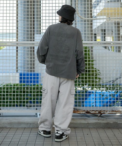 kutir（クティール）の「オーバーサイズアソートロンT（Tシャツ/カットソー・メンズ・ブラック/スモークグレー/ダークグレー/ホワイト/ホワイト系その他/ホワイト系その他2・LARGE/MEDIUM）」の16枚目の写真