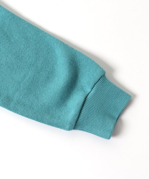 BREEZE（ブリーズ）の「【WEB限定】ハーフジップトレーナー（スウェット・キッズ・オレンジ/ターコイズブルー/ピンク/パープル・120/130/140/100/150/110/90）」の9枚目の写真