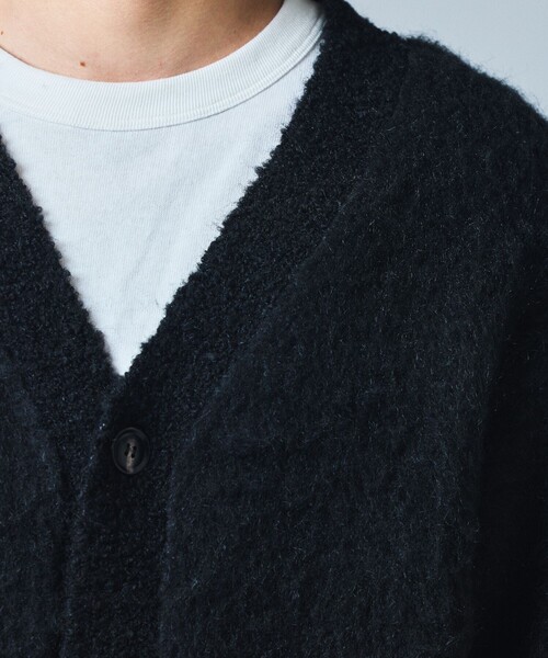 FREAK'S STORE(フリークスストア)の「FREAK’S STORE/フリークスストア リラックスフィット シャギーニットカーディガン(カーディガン/ボレロ・メンズ・オレンジ/ブラック/ベージュ/ブラウン/グリーン・LARGE/MEDIUM/SMALL)」の17枚目の写真