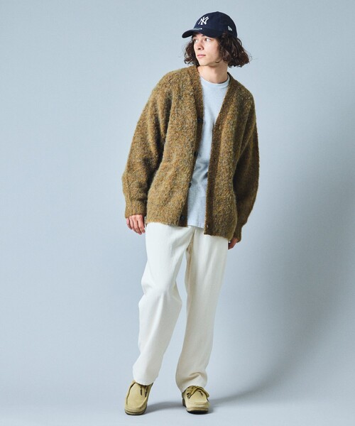 FREAK'S STORE(フリークスストア)の「FREAK’S STORE/フリークスストア リラックスフィット シャギーニットカーディガン(カーディガン/ボレロ・メンズ・オレンジ/ブラック/ベージュ/ブラウン/グリーン・LARGE/MEDIUM/SMALL)」の18枚目の写真