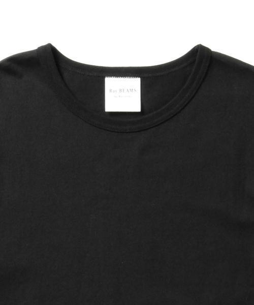 Ray BEAMS（レイビームス）の「Ray BEAMS / サイド フリンジ Tシャツ（Tシャツ/カットソー・レディース・オフホワイト/グレー/ブラック・ONE SIZE）」の18枚目の写真