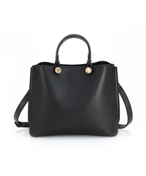 MIAN （ミアン）の「CLIVIA / ミニハンドバッグ（ハンドバッグ・レディース・グレー/アイボリー/ブラック/ライトイエロー/サックスブルー/ミント/モカ・FREE）」の11枚目の写真