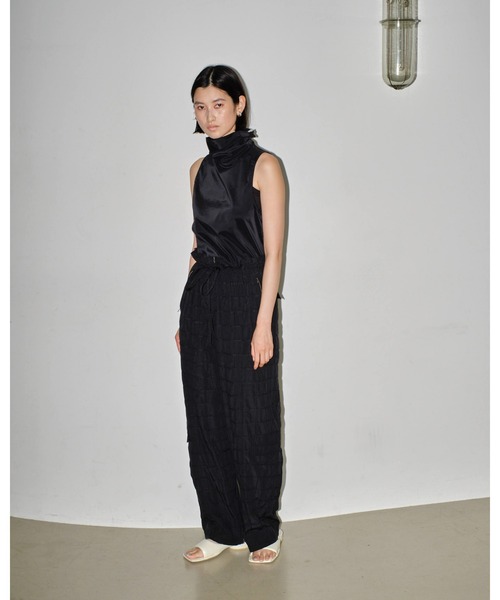 TODAYFUL（トゥデイフル）の「プライドカーゴパンツ（カーゴパンツ・レディース・ホワイト/ブラック・36inch/38inch）」の9枚目の写真