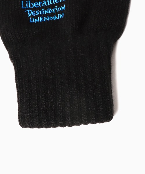 Liberaiders（リベレイダース）の「Liberaiders/リベレイダース LR E-TOUCH KNITTING GLOVE 手袋（手袋・メンズ・グレー/ブラック・ONE SIZE）」の6枚目の写真