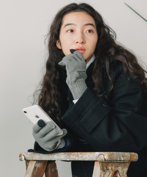 Liberaiders（リベレイダース）の「Liberaiders/リベレイダース LR E-TOUCH KNITTING GLOVE 手袋（手袋・メンズ・グレー/ブラック・ONE SIZE）」の16枚目の写真