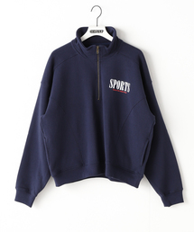 【SPORTY&RICH / スポーティアンドリッチ】SPORTS QUARTER ZIP