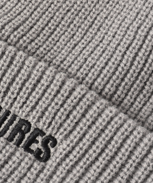 PLEASURES(プレジャー)の「【PLEASURES / プレジャー】EVERYDAY BEANIE(ニットキャップ/ビーニー・メンズ・ブラック・FREE)」の8枚目の写真