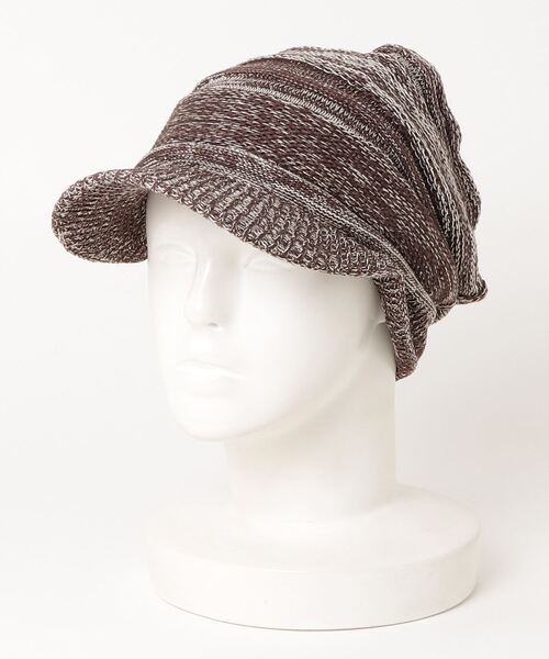 ８(eight)（エイト）の「バイザーニット（ニットキャップ/ビーニー・メンズ・ブラック×グレー/ブラウン系その他/ブラック・FREE）」の14枚目の写真