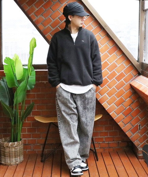 ８(eight)（エイト）の「バイザーニット（ニットキャップ/ビーニー・メンズ・ブラック×グレー/ブラウン系その他/ブラック・FREE）」の6枚目の写真