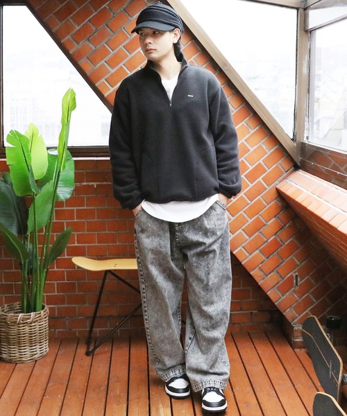 ８(eight)（エイト）の「バイザーニット（ニットキャップ/ビーニー・メンズ・ブラック×グレー/ブラウン系その他/ブラック・FREE）」の8枚目の写真