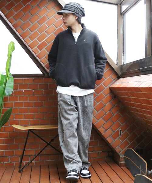 ８(eight)（エイト）の「バイザーニット（ニットキャップ/ビーニー・メンズ・ブラック×グレー/ブラウン系その他/ブラック・FREE）」の12枚目の写真