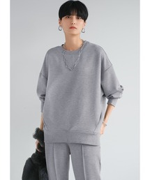 STYLE DELI | 【暖かスムース】スウェットプルオーバー(Tシャツ/カットソー)