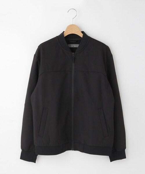 &Bridge(アンドブリッジ)の「GIORDANO 裏起毛ブルゾン(ブルゾン・メンズ・ブラック/ブルー・02/04/03)」の2枚目の写真