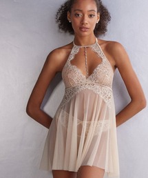 Intimissimi（インティミッシミ）の「Living in Luxe チュール＆レース ベビードール（インナーウェア/肌着・レディース）」